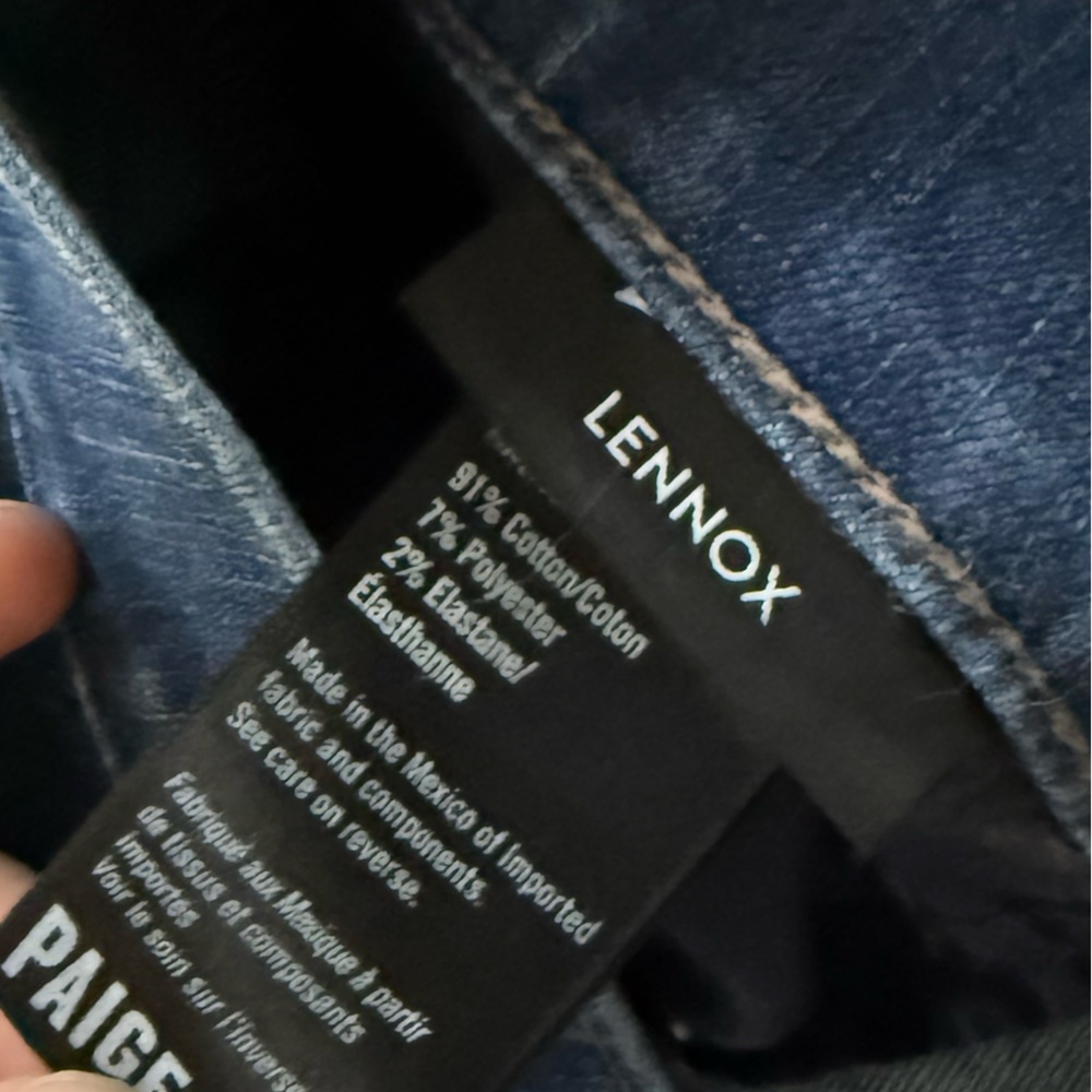 PAIGE|Women’s Dark Blue Skinny Jeans (no distressing) size 33•••closet staple - Picture 10 of 13